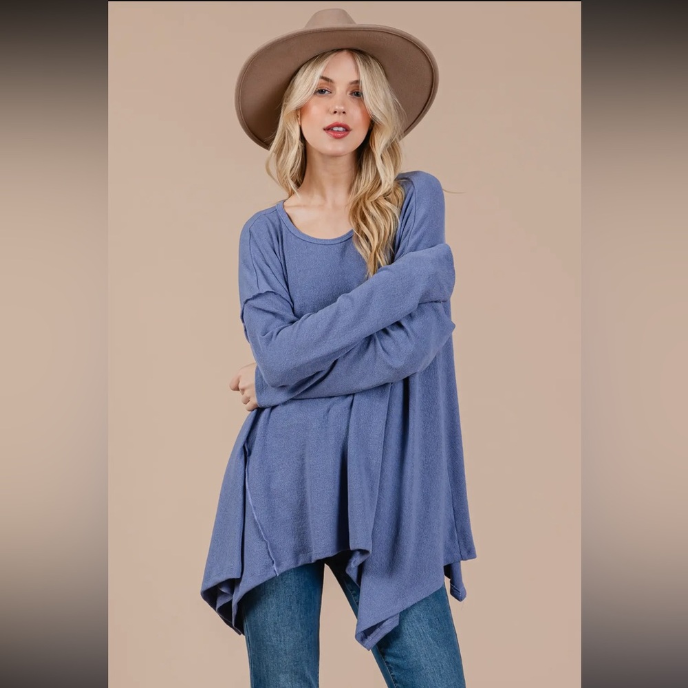 Fabulous Asymmetrical Long Sleeve top